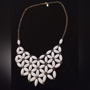 Ily couture white necklace